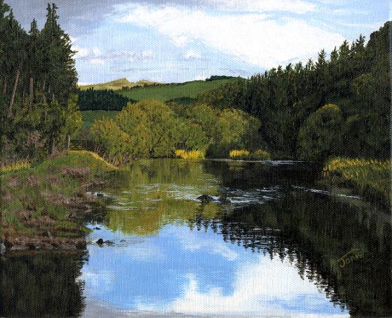 The Tweed near Fairnielee